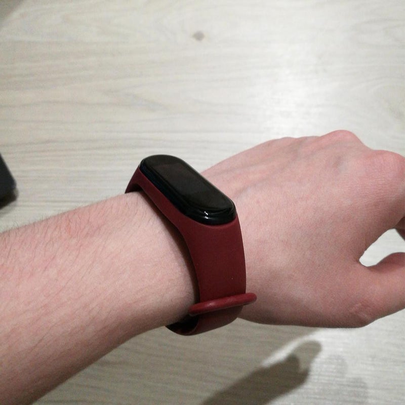 أحزمة بديلة متوافقة مع Xiaomi Mi Band 3/4، حزام سيليكون بديل، إكسسوارات أساور المعصم - Image 5